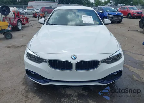 2019 BMW 430I из США, поврежденный, VIN WBA4Z1C56KEE48642